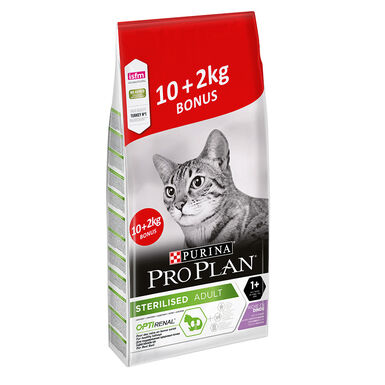 Pro Plan Adult Sterilized Peru ração para gatos